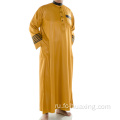 Thobe for Men Мусульманская Thobe Исламская арабская одежда